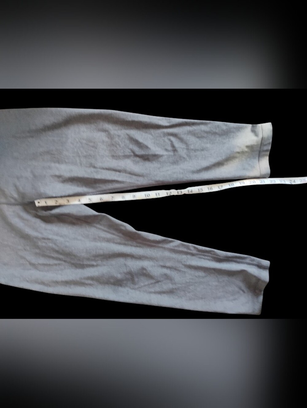 Lululemon Energy Bra In Heathered Slate Gray Size 8 + Matching Capris Size 8 - Picture 2 of 9